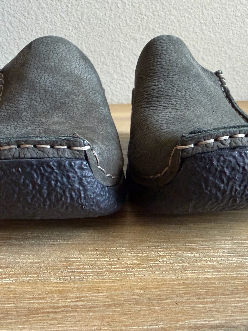 Wolky Women's Green Leather Roll Slide Lined Mules Comfort Shoes EU41 / US10.5 - Picture 9 of 13